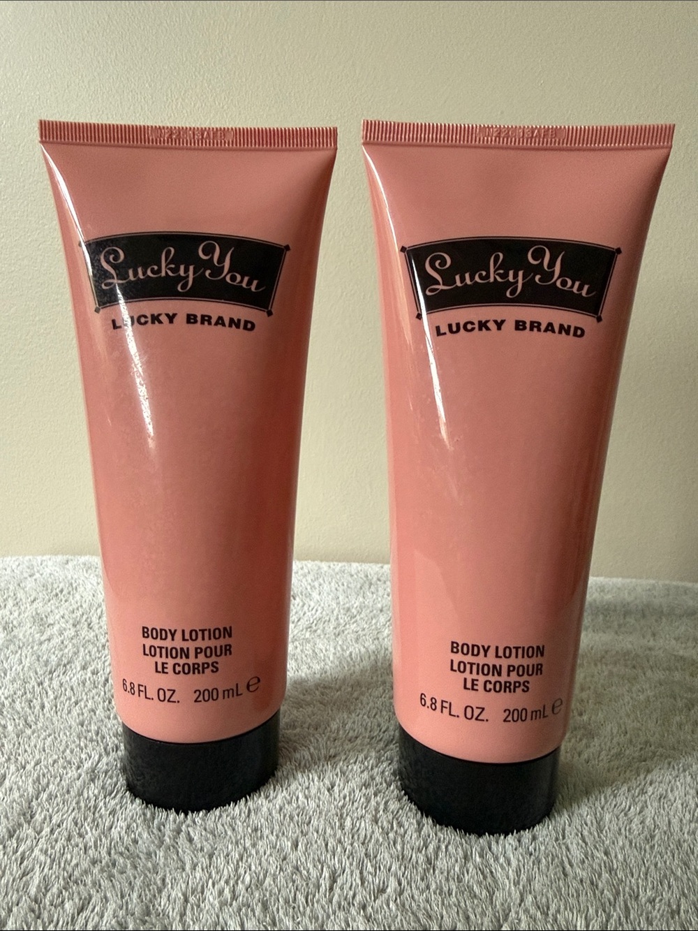 Lucky Brand Pink Lucky You Body Lotion Twin Pack